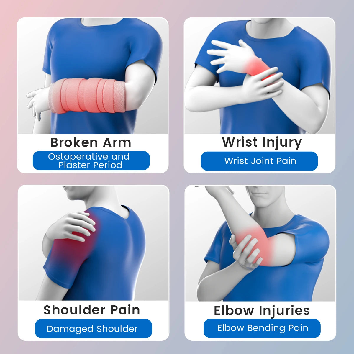 Adjustable Arm Sling for Shoulder and Elbow Injury Recovery - 11