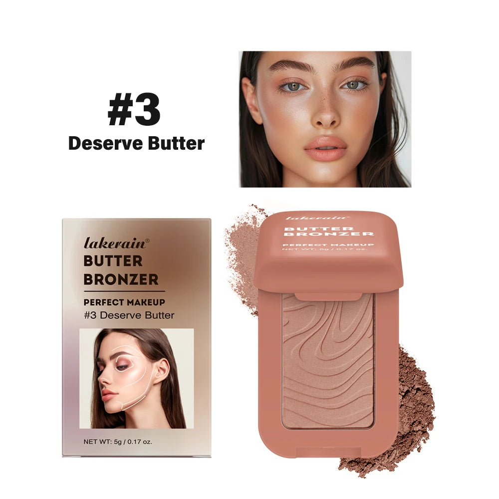 Silky Matte Butter Bronzer Contour Powder - 34
