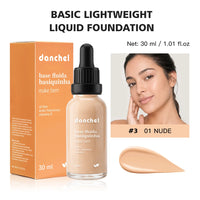 Matte Lightweight Liquid Foundation for Flawless Poreless Skin