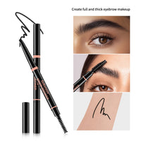 Waterproof 2-in-1 Triangle Tip Eyebrow Pencil