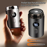 Portable Electric Pocket Shaver for Quick Grooming