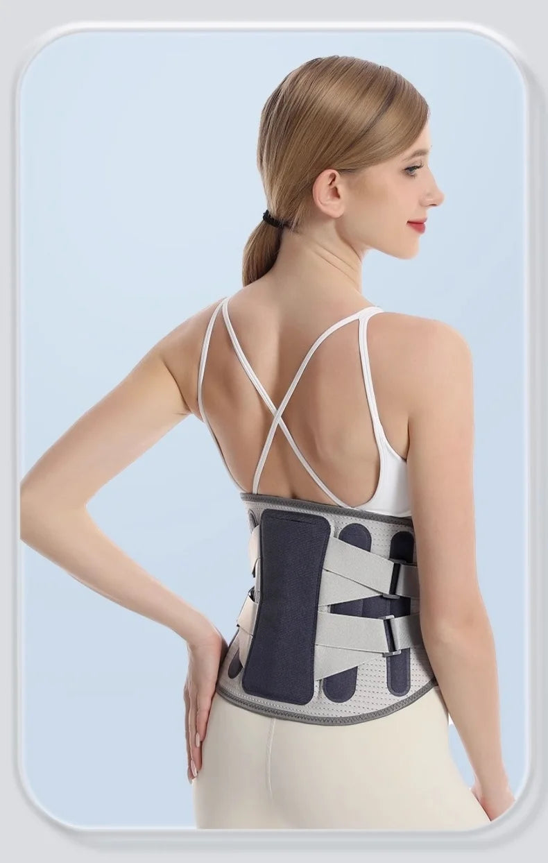 Adjustable Lumbar Support Belt for Lower Back Pain Relief - 21