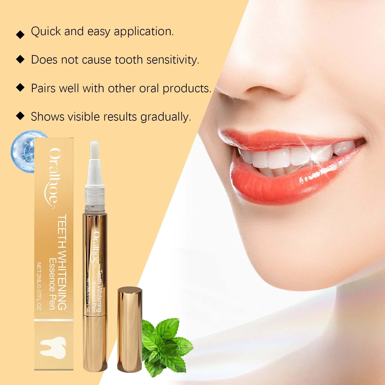 Professional Teeth Whitening Pen for Stain Removal - 5