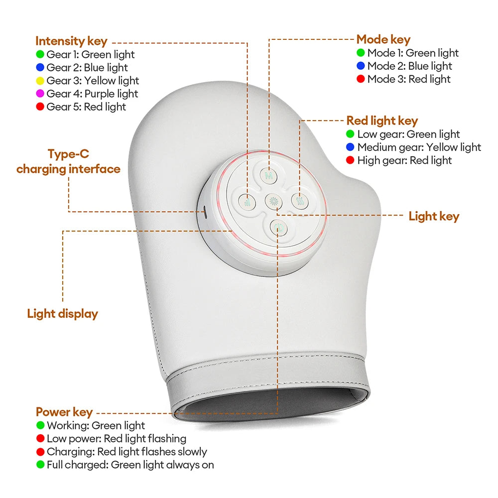 Electric Hand and Finger Compression Massager - 14