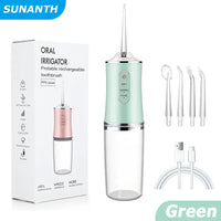 Portable Cordless Water Flosser for Deep Cleaning