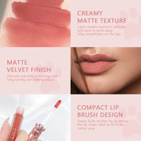 Matte Velvet Liquid Lipstick Set