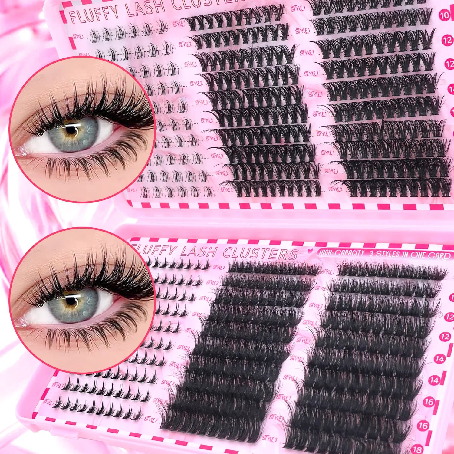 DIY Individual Lash Cluster Kit for Volume - 10