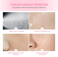 Long-Lasting Matte Makeup Setting Spray