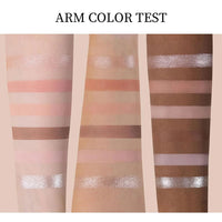 6-Color Shimmer Eyeshadow & Highlighter Makeup Palette