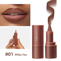2-in-1 Waterproof Matte Lip Liner and Lipstick Crayon