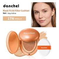 Collagen Hydrating Air Cushion CC Cream for Dewy Skin Finish