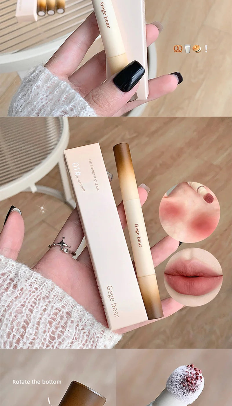 Velvet Matte Lip Powder Cream for Soft Long-Lasting Finish - 9