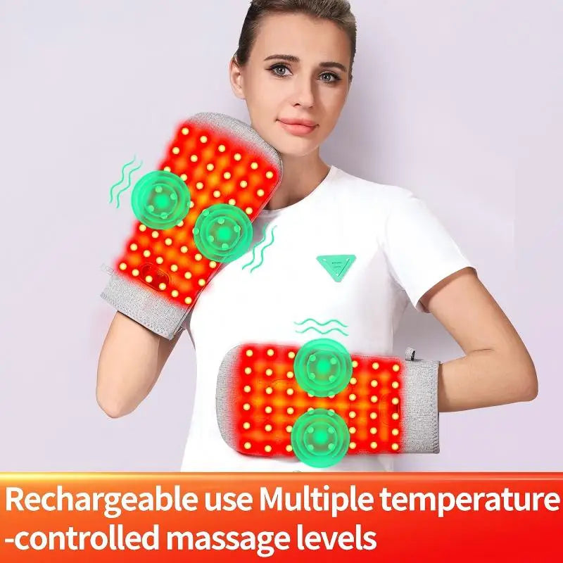 Red Light Therapy Heated Hand Massager - 4