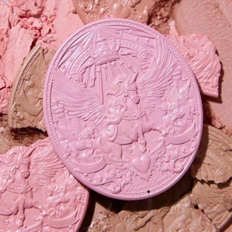 Satin Finish Unicorn Powder Blusher - 4