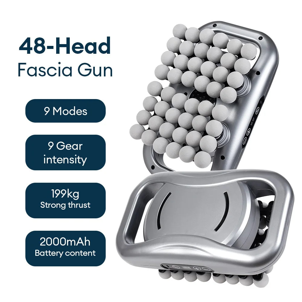 48-Head Deep Tissue Body Massage Gun - 52