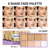 8-Shade Cream Concealer and Contour Palette