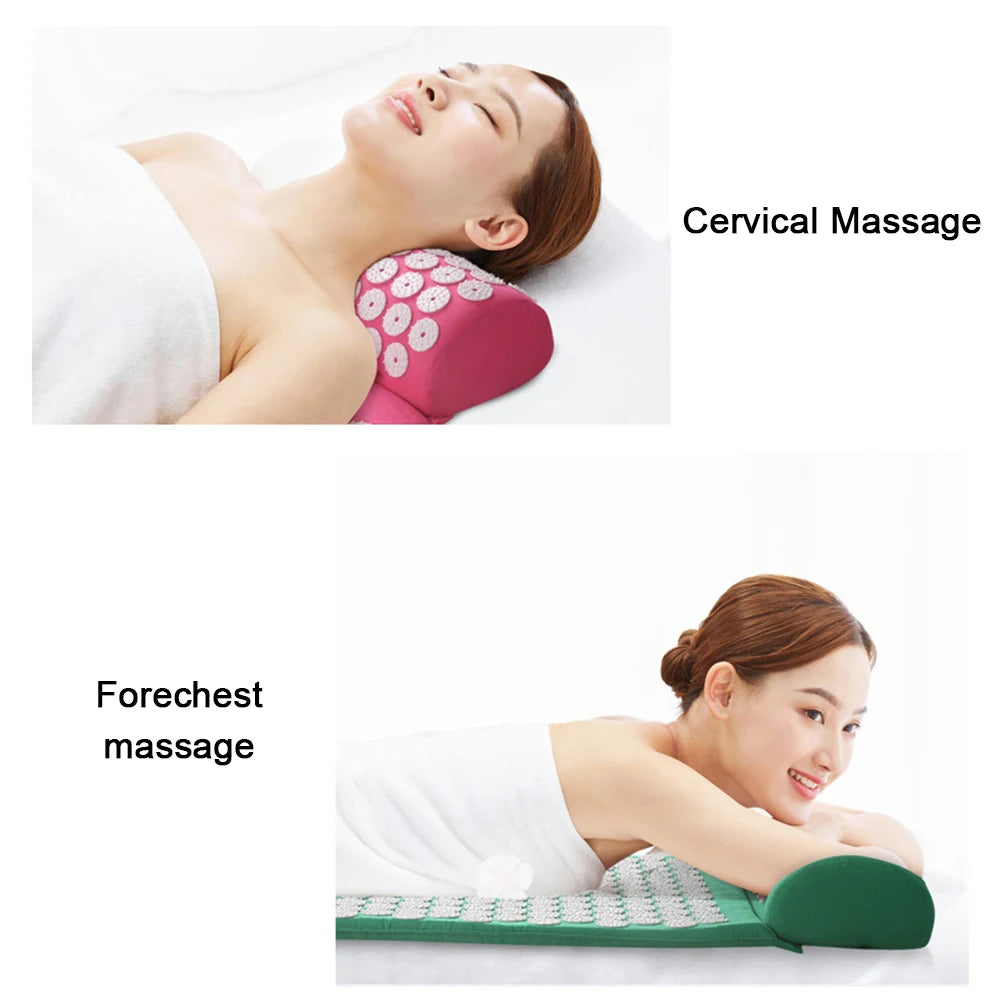 Acupressure Mat and Pillow Set for Muscle Pain Relief - 11
