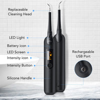 Electric Ultrasonic Teeth Cleaner and Tartar Remover