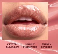 Hydrating Crystal Jelly Lip Gloss for Mirror-Finish Shine