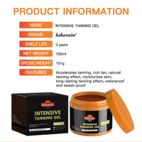 Intensive Tanning Gel for a Deep Sun-Kissed Glow