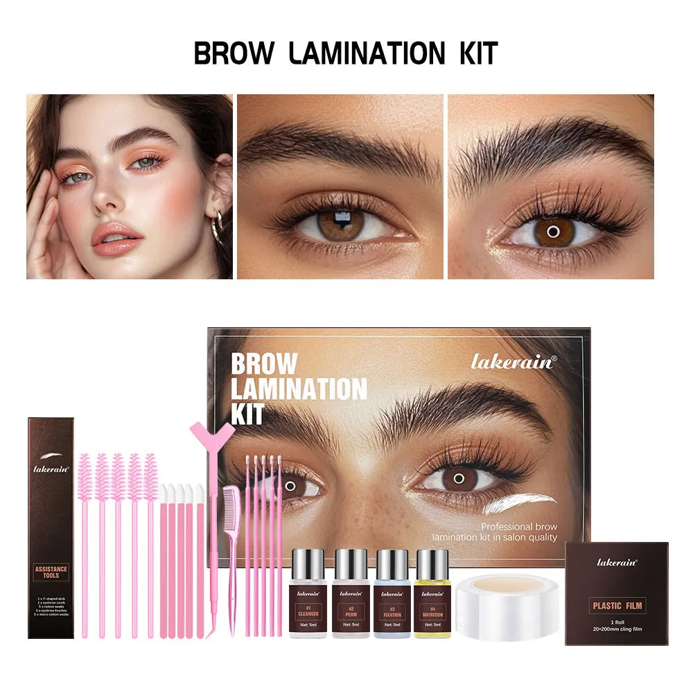 Professional Semi-Permanent Eyebrow Lamination Lifting Kit