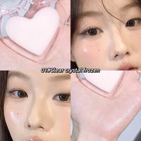 Heart-Shaped Water-Luminous Blush & Highlighter Cream