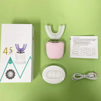 360-Degree Automatic U-Shape Ultrasonic Whitening Toothbrush