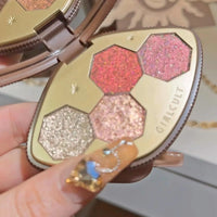 4-Color Glitter & Shimmer Eyeshadow Palette