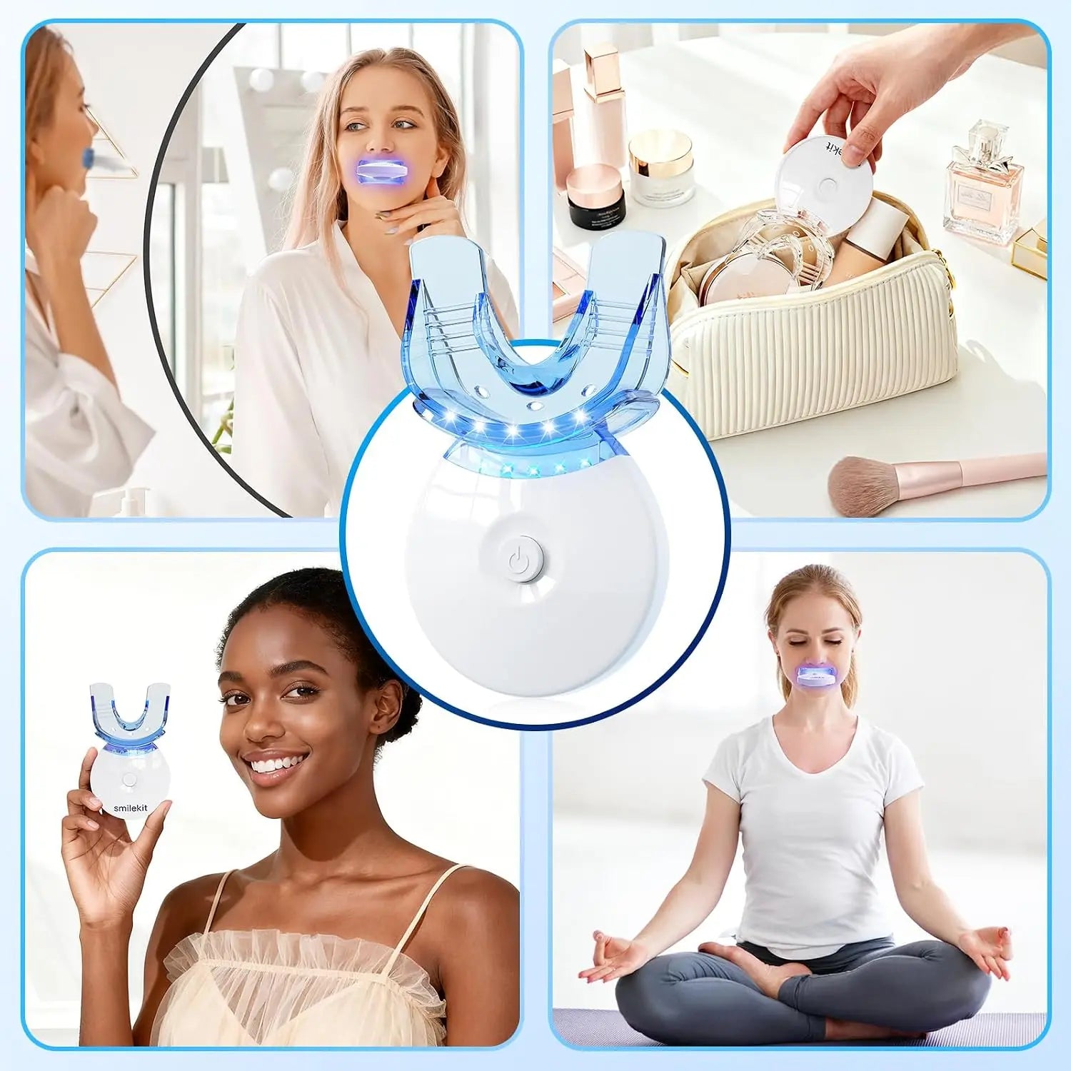 LED Teeth Whitening Kit for Sensitive Teeth - 6