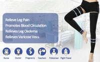 Thigh-High Footless Compression Sleeves for Leg Pain Relief