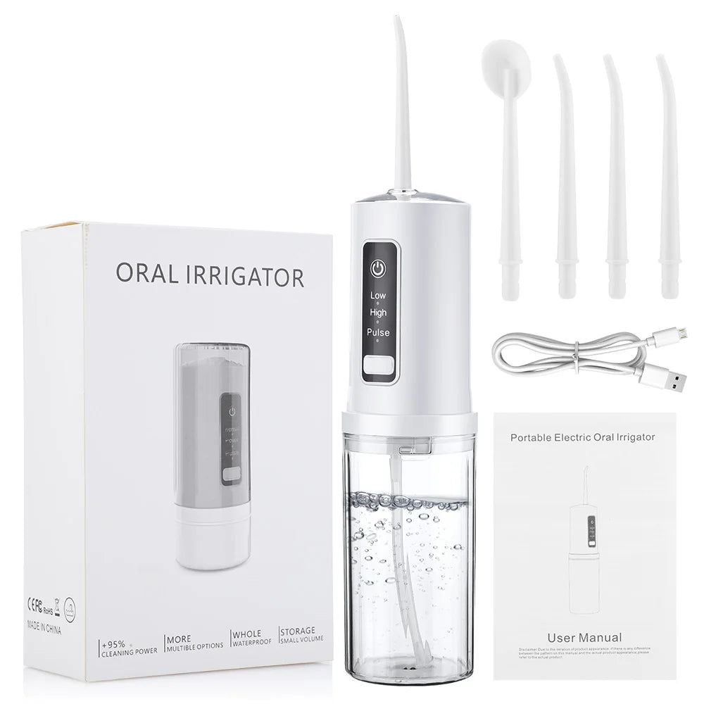 Portable Electric Water Flosser for Teeth Cleaning