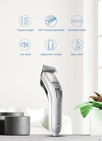 Adjustable Electric Hair Clipper for Precision Home Grooming