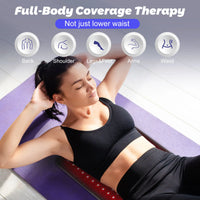 Wearable Red and Infrared Light Therapy Wrap for Muscle Recovery