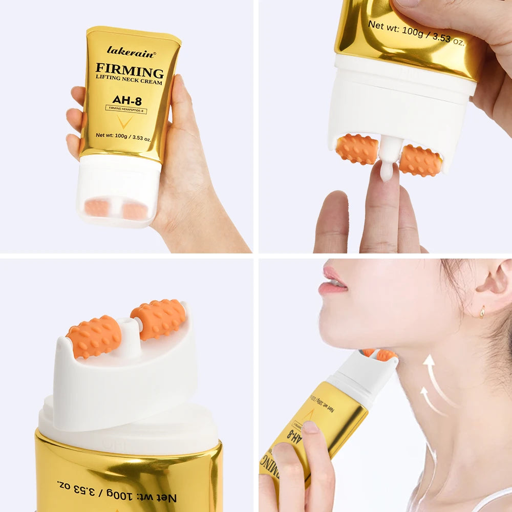 Firming and Lifting Neck Cream with Roller Applicator - 4