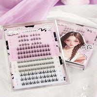 No-Glue DIY Cluster False Eyelashes Book