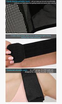 Adjustable Upper Spine Support and Posture Corrector