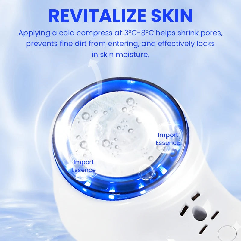 Cold Hammer Facial Cryotherapy & Blue Light Skin Rejuvenation Tool - 6