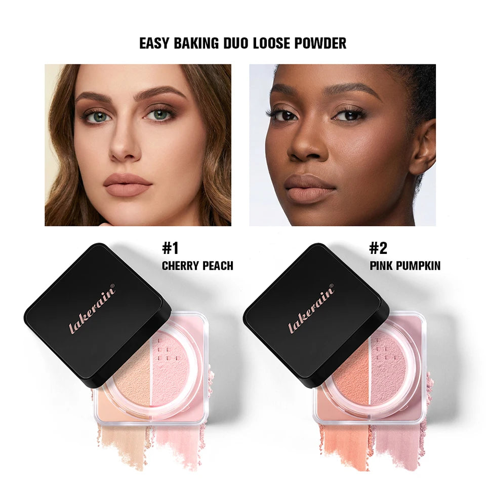 2-in-1 Color Correcting Matte Setting Powder - 8