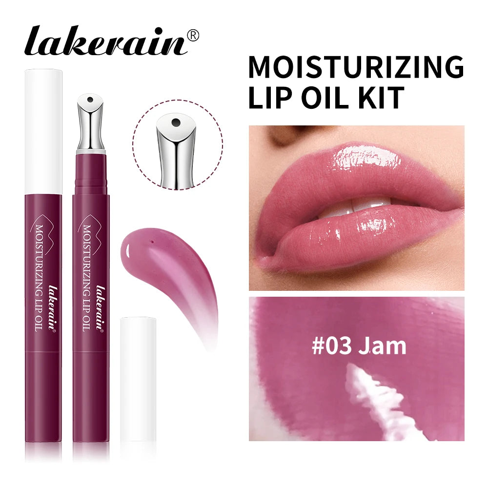Hydrating Moisturizing Lip Oil for Smooth Plump Lips