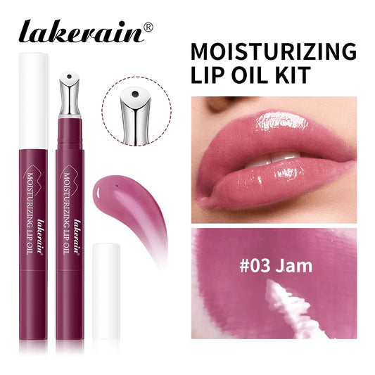 Hydrating Moisturizing Lip Oil for Smooth Plump Lips