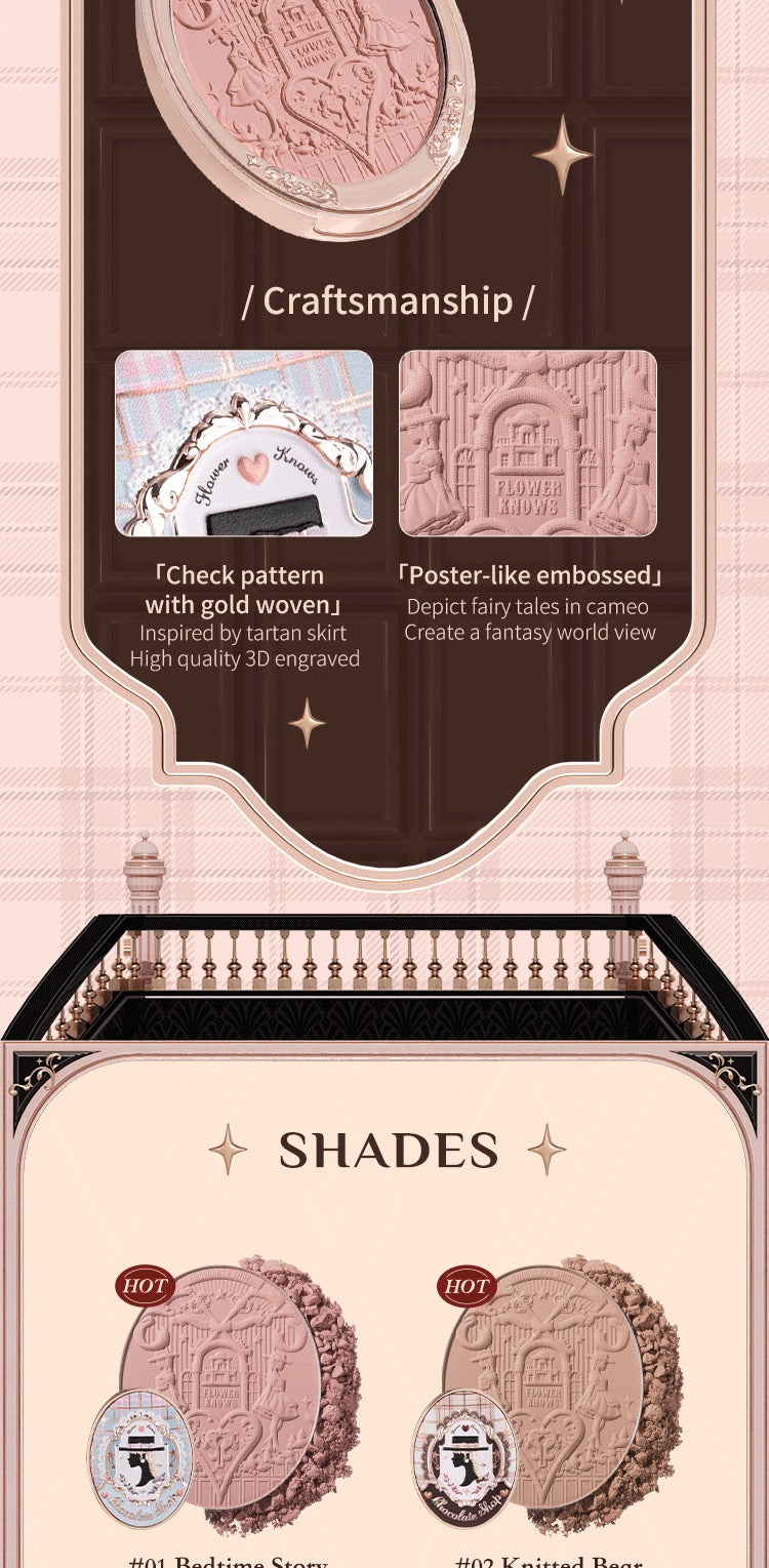 Long-Lasting Embossed Matte Powder Blush - 8