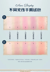 Matte Finish Rose Garden Blush Powder for Natural Cheek Contouring