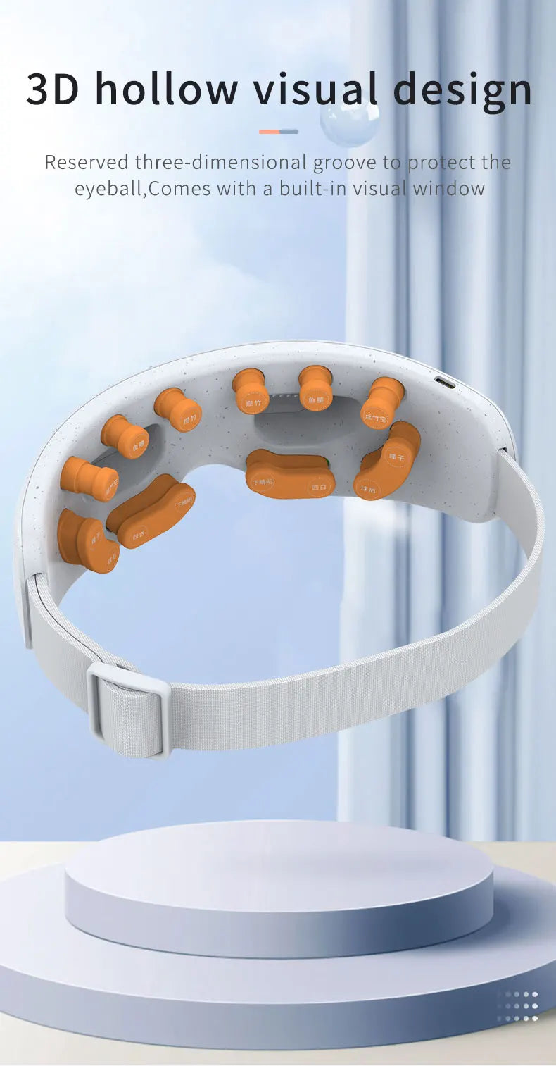 Electric Acupoint Eye Massager for Fatigue and Sleep Relief - 16