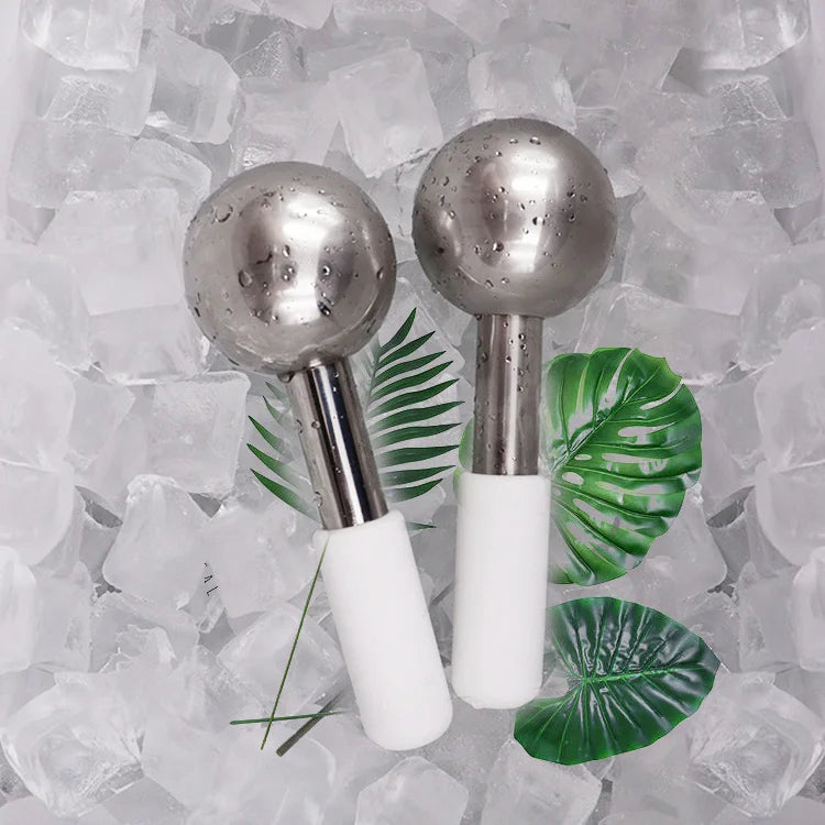 Stainless Steel Cooling Ice Globes for Facial Puffiness - 17