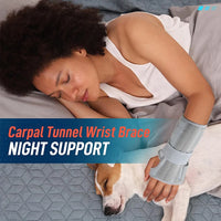 Adjustable Wrist Support Brace for Carpal Tunnel and Arthritis