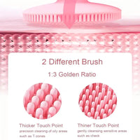 Electric Silicone Facial Cleansing Brush for Pore Cleaning