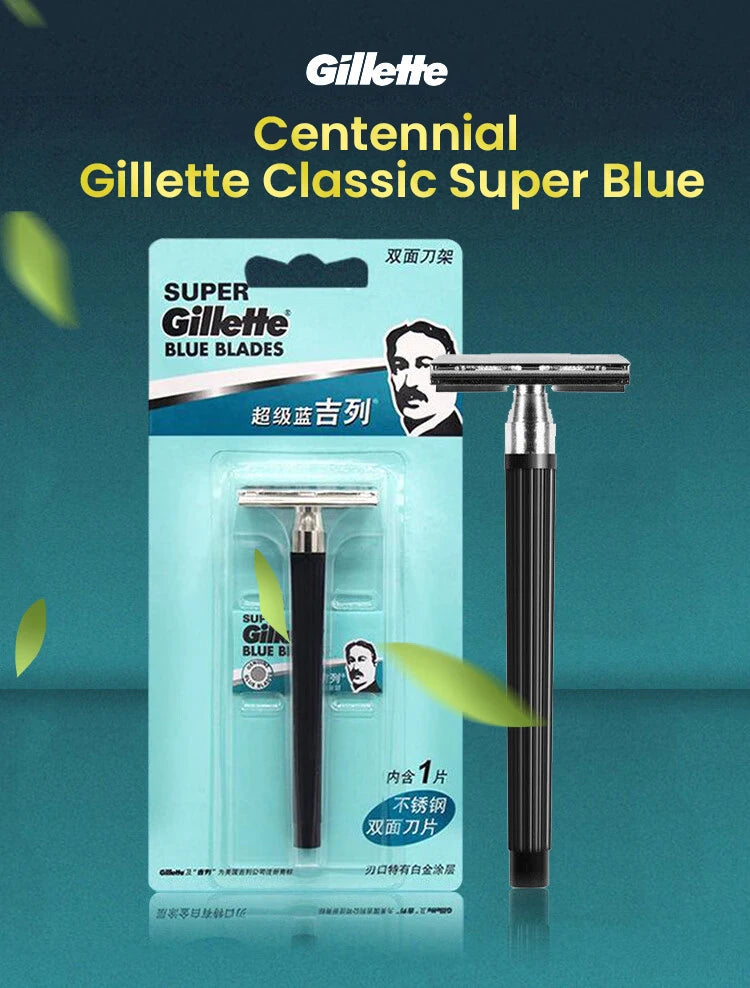 Classic Stainless Steel Double-Edge Manual Shaving Razor - 9
