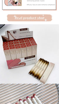 Velvet Matte Lip Powder Cream for Soft Long-Lasting Finish
