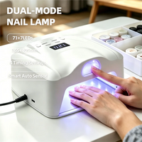 Professional Dual-Mode Gel Nail Curing Lamp with Auto-Sensor