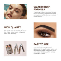 Waterproof Long-Lasting Eyebrow Tint Gel Set